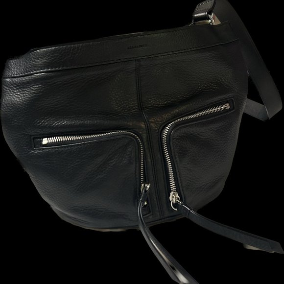 All Saints Bags All Saints Leather Black Bag Poshmark